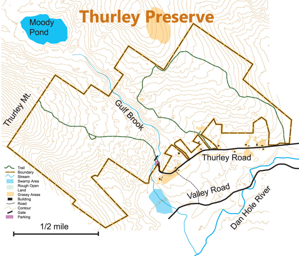 Thurley Mountain Preserve property map